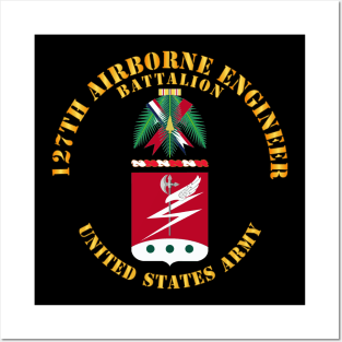 COA - 127th Airborne Engineer Bn Posters and Art